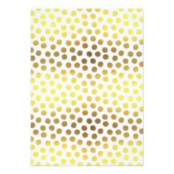 Cute Gold Confetti Thank You Wedding Photo Card - Image 2