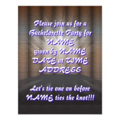 DJ Bachelor Bachelorette Surprise Party Invitation - Image 2