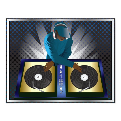 DJ Bachelor Bachelorette Surprise Party Invitation
