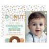 Donut Birthday Invitation Donut Grow Up Party