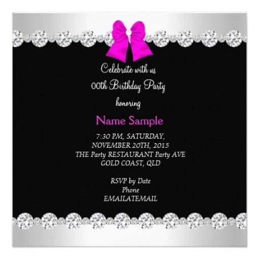 Elegant Glitter Hot Pink High Heels Birthday Card - Image 2