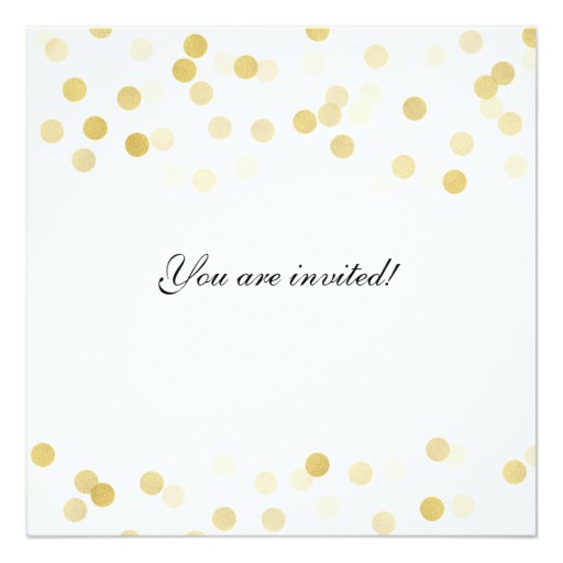 Elegant Rehearsal Dinner Gold Foil Glitter Lights Card - Image 2