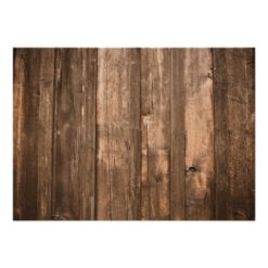 Engagement Invitation Wood and Lights - Image 2