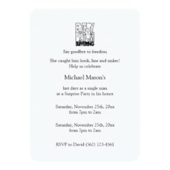 Everyday I'm Suffering - Bachelor Party Invites - Image 2