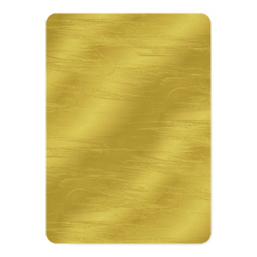 Faux Gold Calligraphy 50th Anniversary Invitation - Image 2