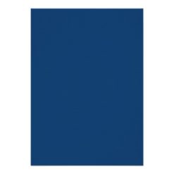 Faux Silver Foil Confetti | Navy Engagement Party Card - Image 2