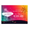 Fun Glam Las Vegas Bachelor Party Card
