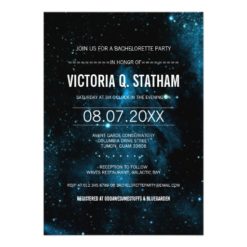 Galaxy Bachelorette Party Invite