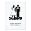 Game Over - Last day as a free man Bachleor Party Card