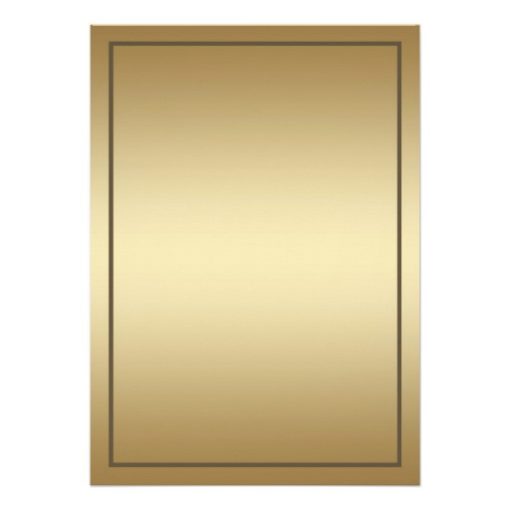 Gold 50th Wedding Anniversary Party invitation - Image 2