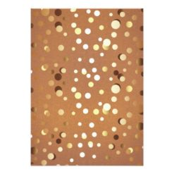 Gold Confetti Elegant Engagement Party Card - Image 2