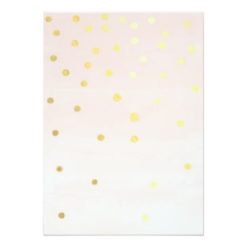 Gold Glitter Confetti Bachelorette Party Card - Image 2