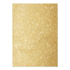 Gold Glitter Wedding Invitation - Image 2