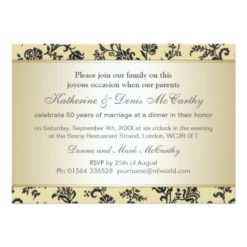 50th Wedding Anniversary Card