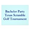 Golfer Golf Golfing  bachelor party. Card