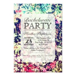 Multicolor Elegant Floral Collage Pattern Card