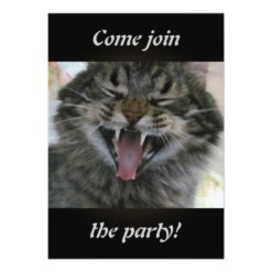 Laughing Cat Card