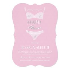 Lingerie Shower Bridal Shower Invitation Template