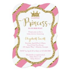 Little Princess Baby Shower Invite
