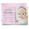 Little Princess First Birthday Pink Invitation