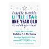 Little Star Boy's First Birthday Card