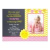 Little Sunshine Photo Birthday Party Invitation
