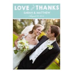 Love & Thanks Cards | Wedding Thank Yous
