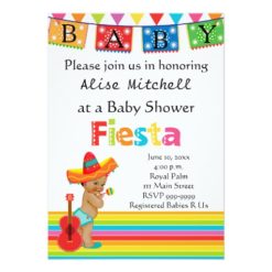 Mexican Baby Shower Invitation