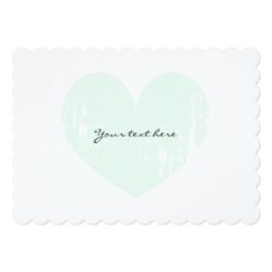 Mint heart thank you for being my bridesmaid cards - Image 2