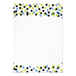 Modern Confetti Kitchen Bridal Shower Invitations - Image 2