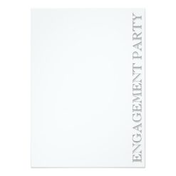 Modern Stripes Engagement Party Photo Invitation - Image 2