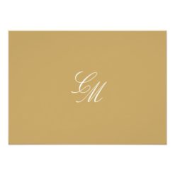 Monograms 50th Wedding Anniversary Invitation - Image 2