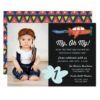 My Oh My | Airplane Photo Birthday Party Invite