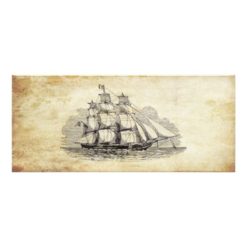 Nautical Whale Engagement Party Ticket Invitation - Image 2