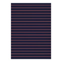 Navy Blue Coral Photo Rehearsal Dinner Invitation - Image 2