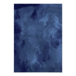 Navy Watercolor Bohemian Rehearsal Dinner Card - Image 2