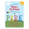 Park Party - primary colors Card