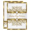 Pearls White Gold Elegant Birthday Party 2 Card