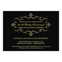 Personalized 50th Anniversary Party Invitations - Image 2