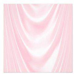 Pink Gray Satin Pearl Chair Baby Shower Card - Image 2