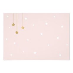 Pink Moon and Stars Baby Shower Invitation - Image 2