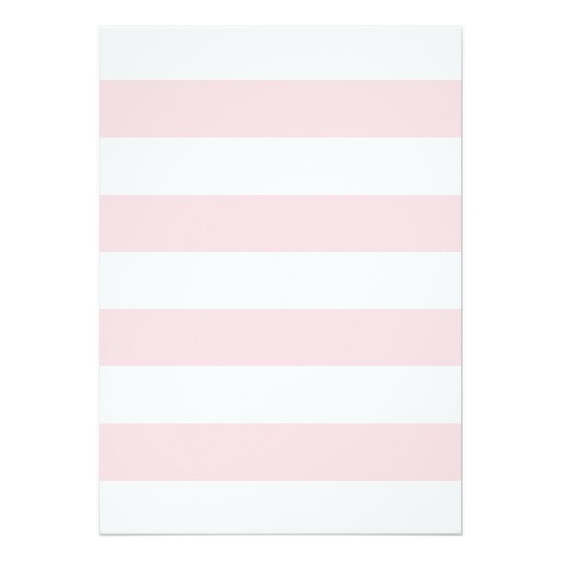 Pink and Faux Gold Stripes Girl Baby Shower Card - Image 2