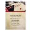 Poker Party Card