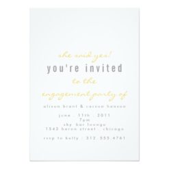 Pop the Question Engagement Party Invitation - Image 2