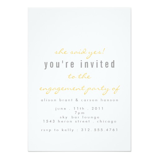 Pop the Question Engagement Party Invitation - Image 2