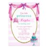 Princess 1st Birthday Party Invitation