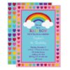 Rainbow 1st Birthday Card