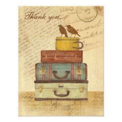 Ready To Fly Flat Thank You Card