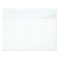 Sand Snowman Beach Thank You Card - Image 2