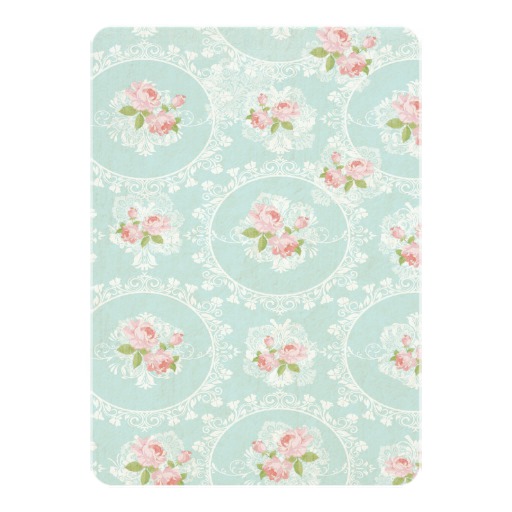 Shabby Chic Baby Shower Invitation - Image 2